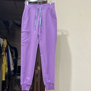 Figs Lilac Dawn Zamora Joggers XS